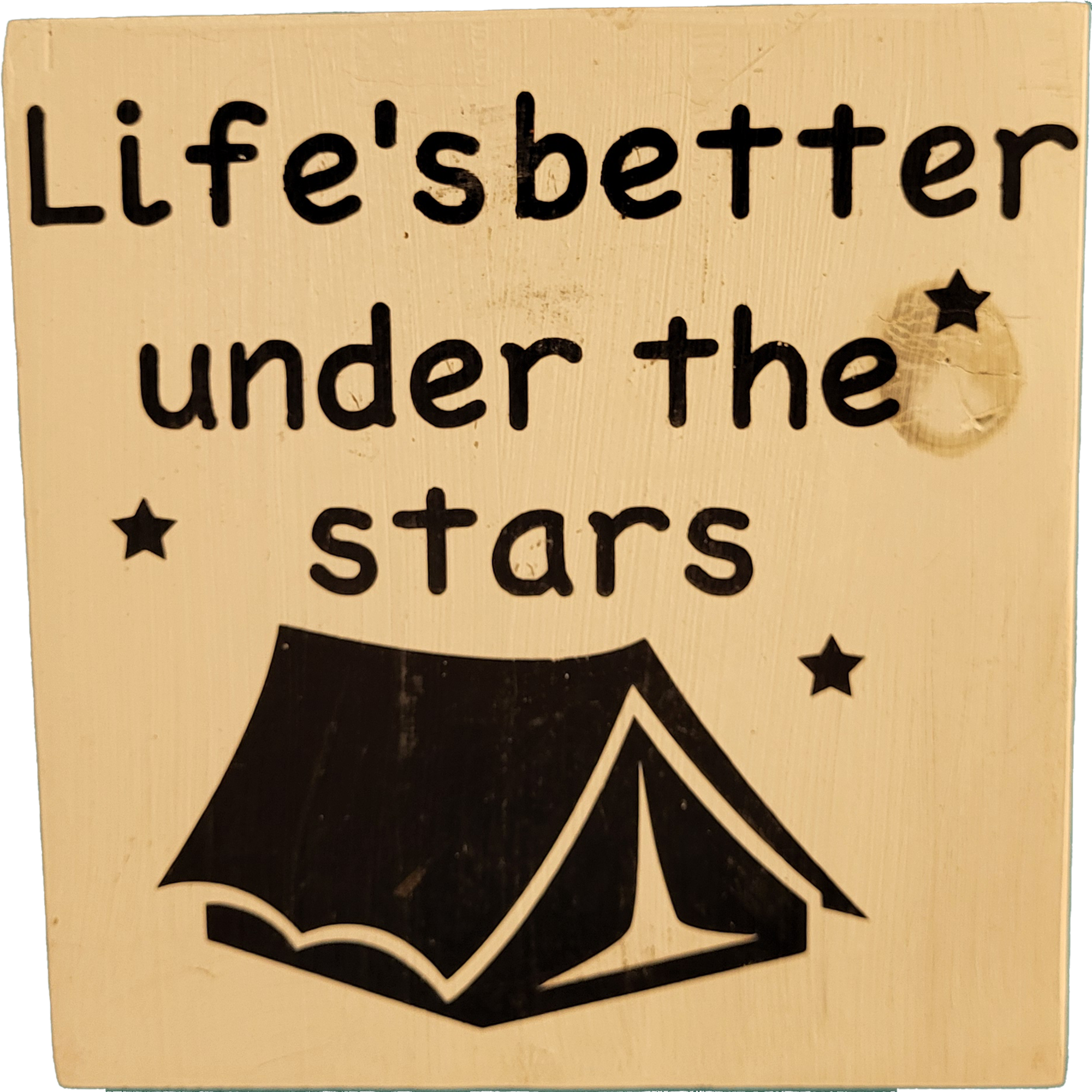 Life's better under the stars