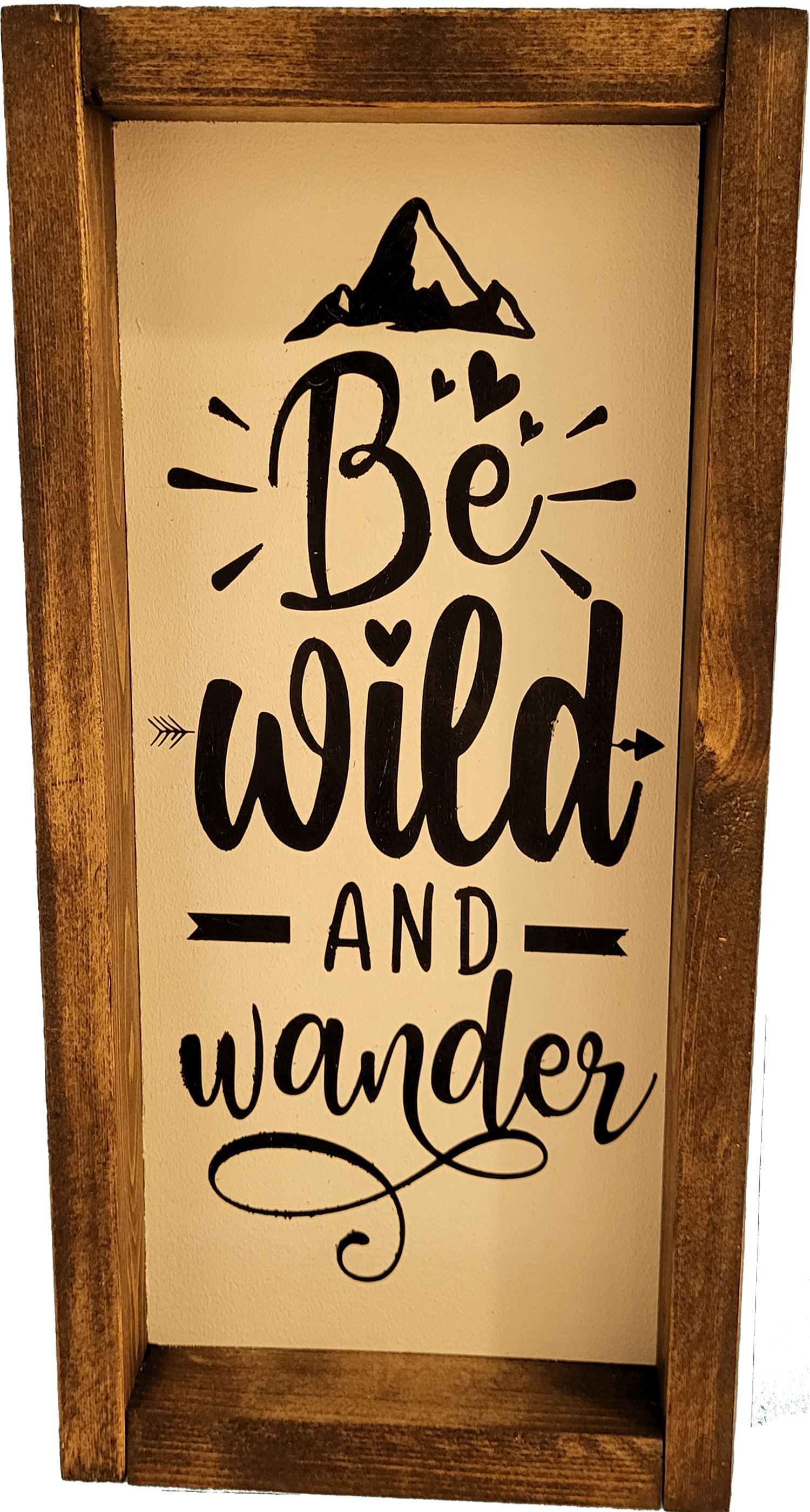 Be wild and wander