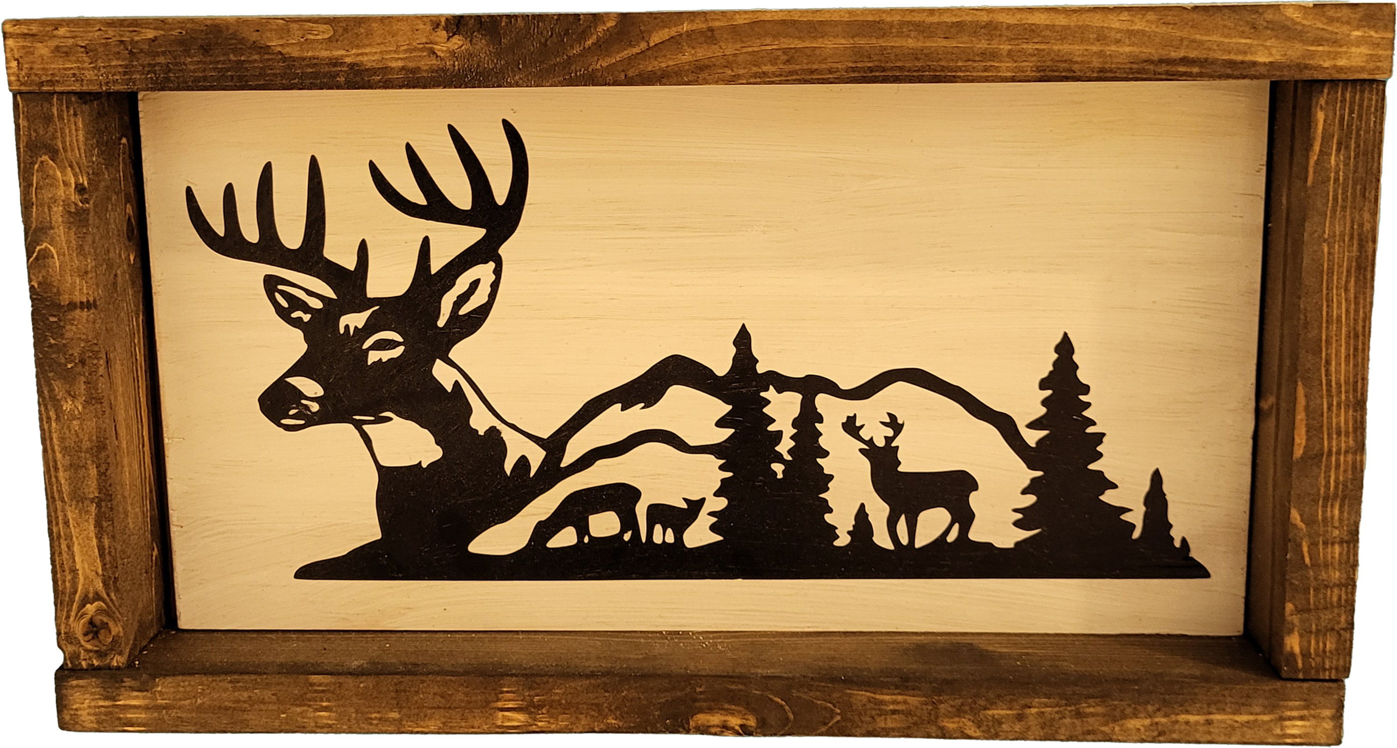 Deer scenery