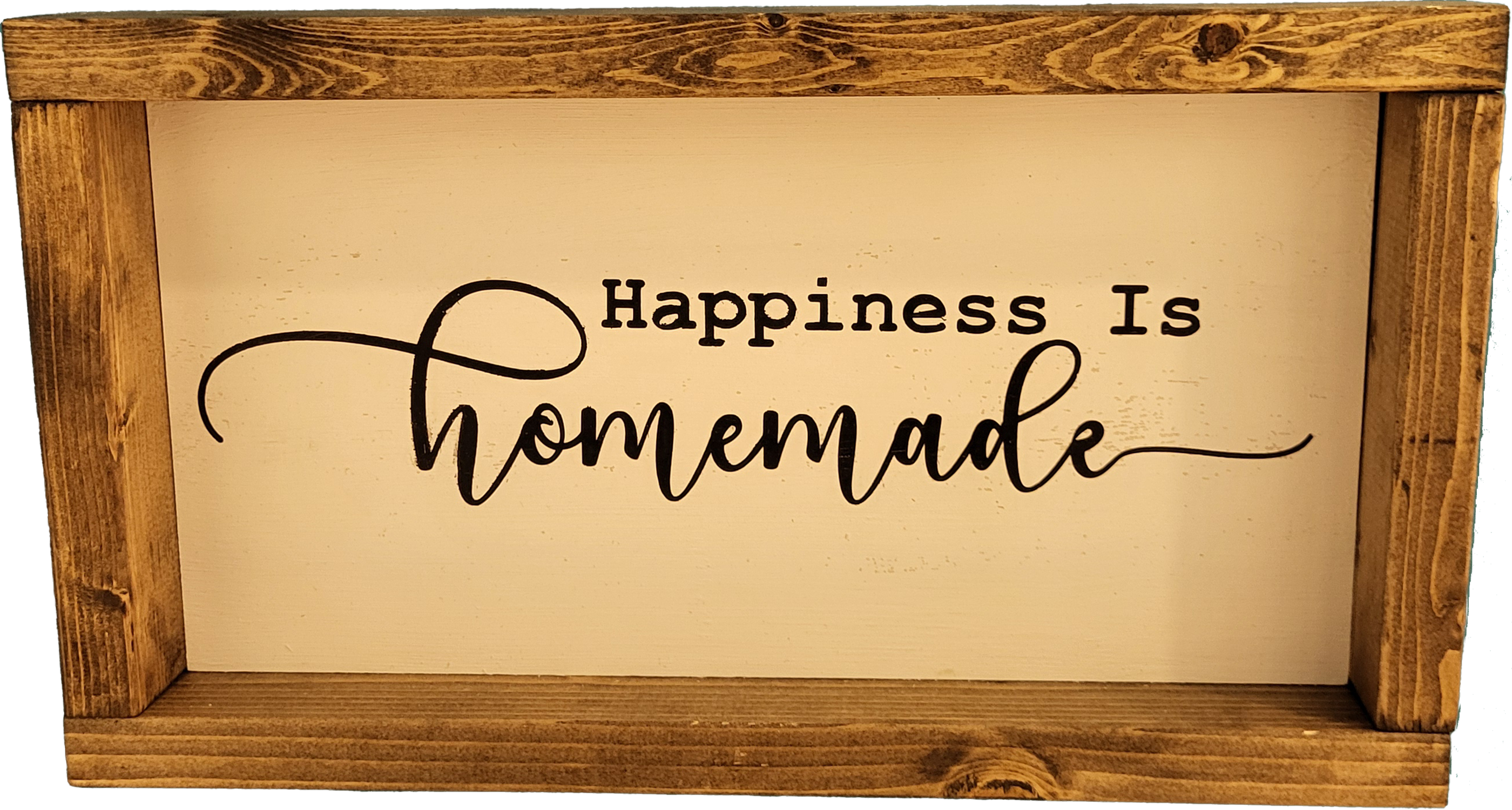 Happiness is homemade