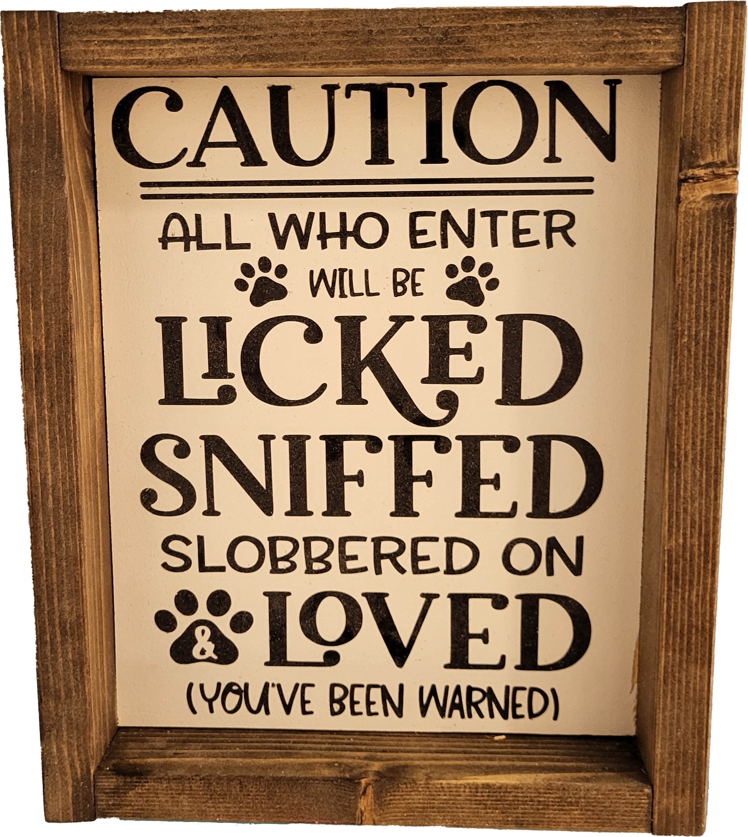 Caution all who enter