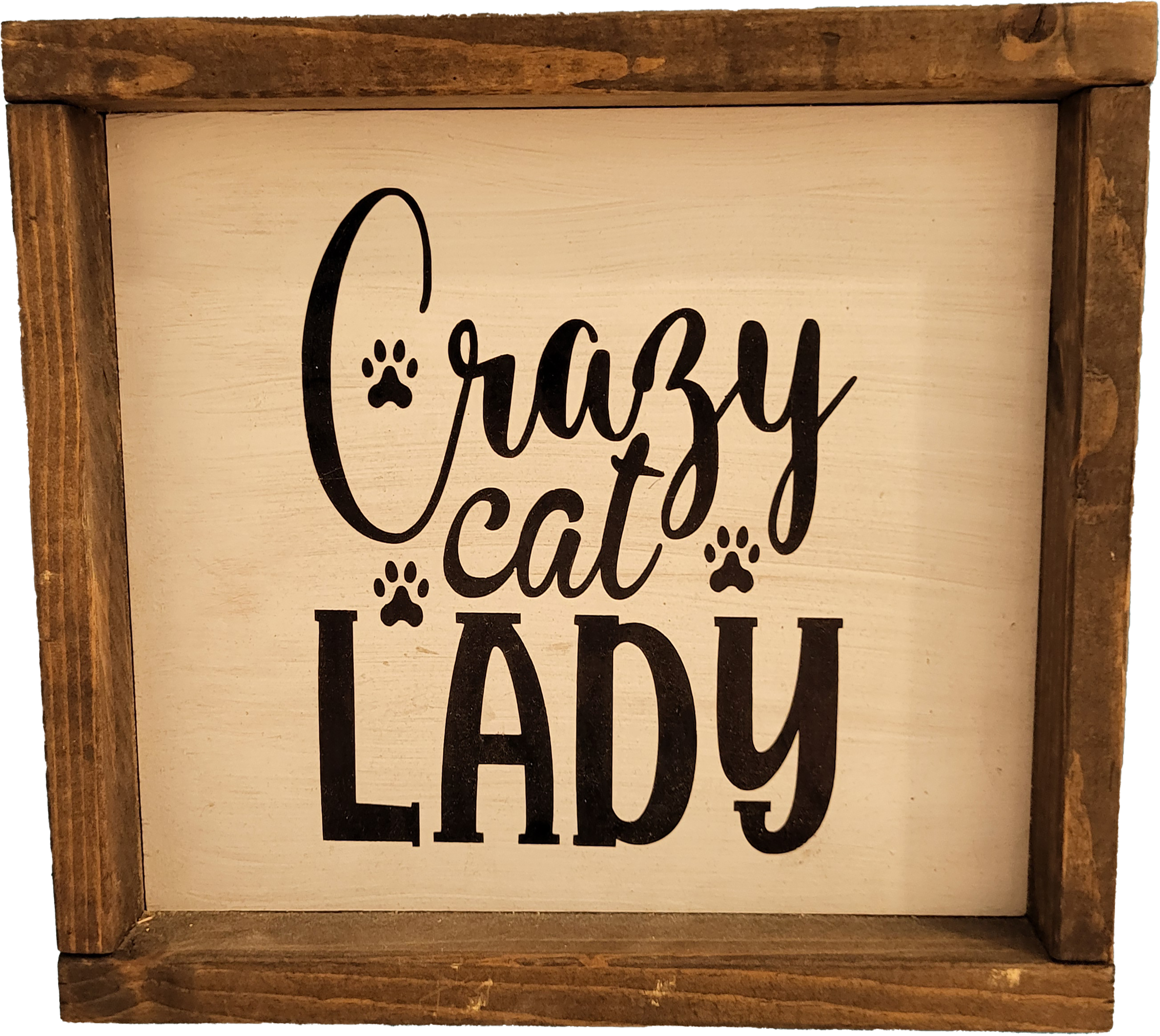 Crazy cat lady