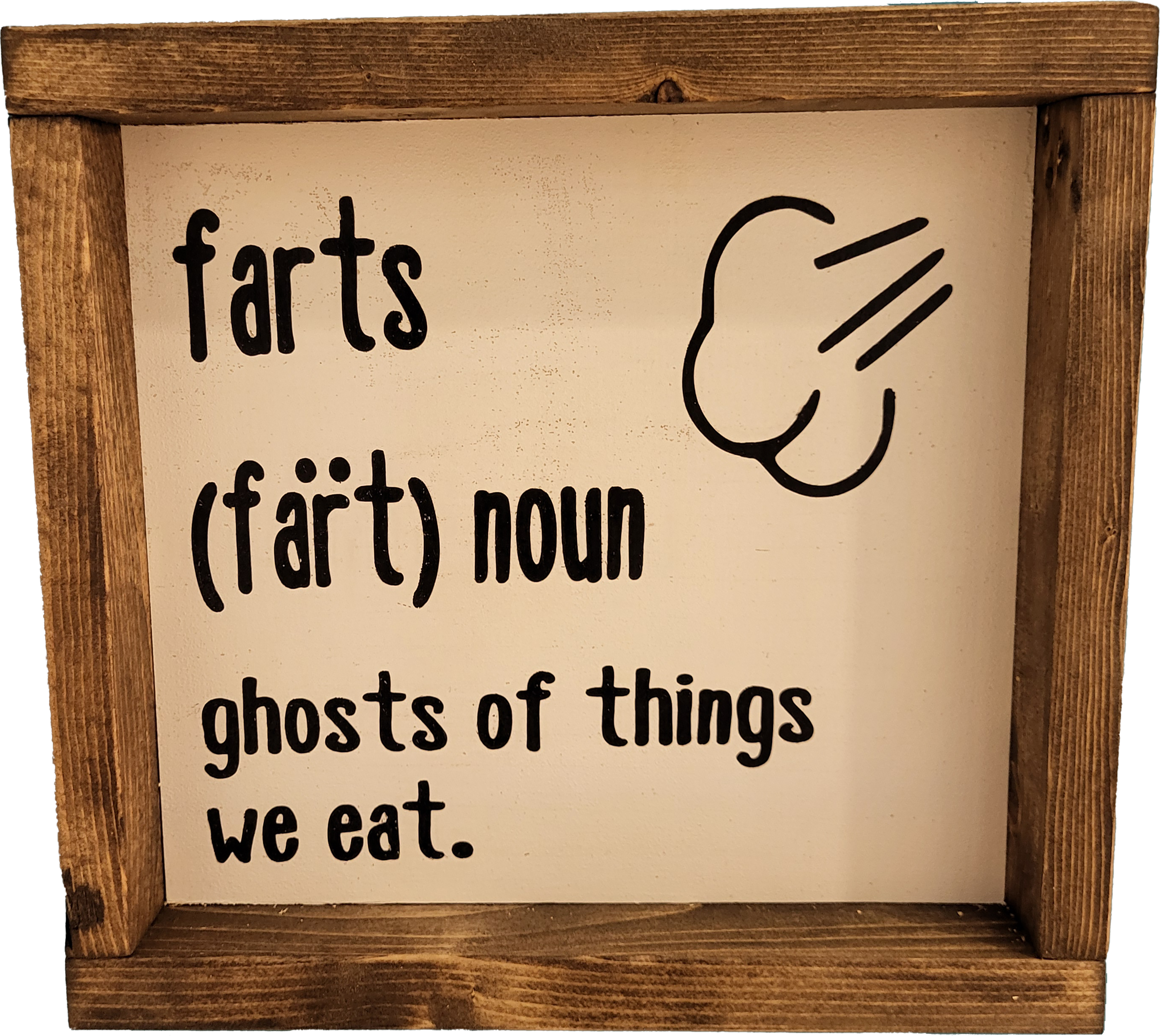 Farts ghosts of things we eat