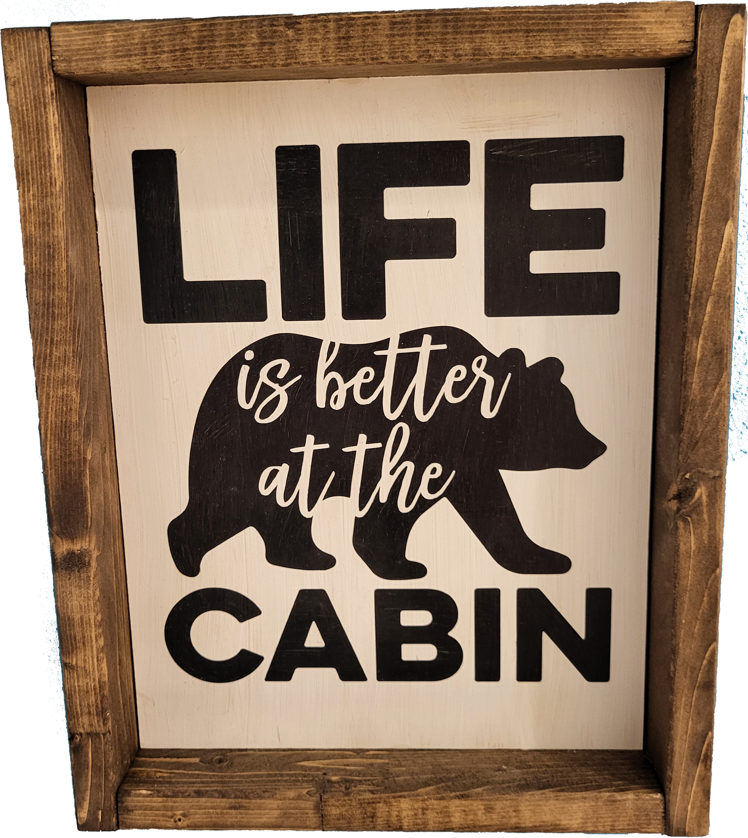 Life is better at the cabin