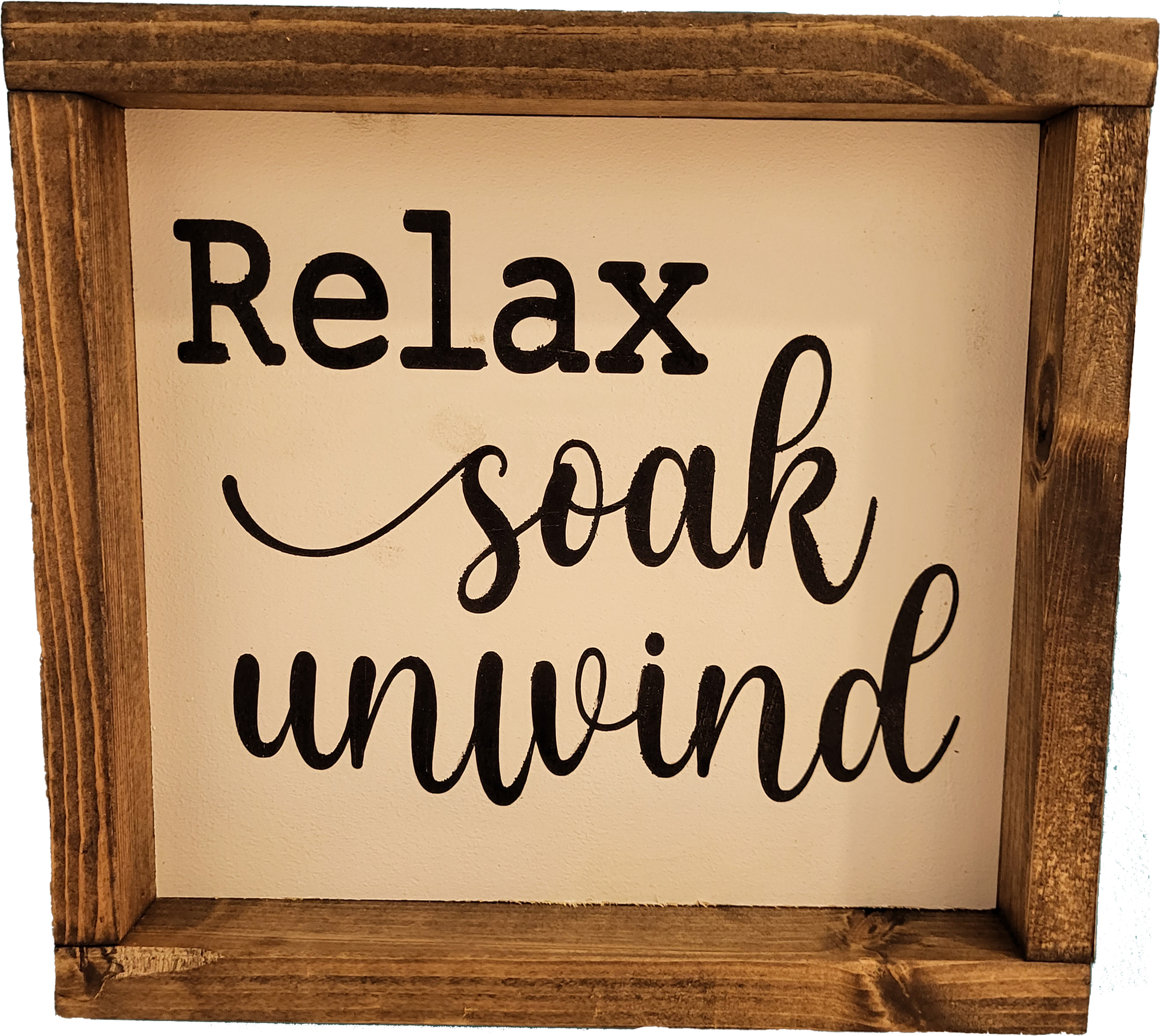 Relax soak and unwind