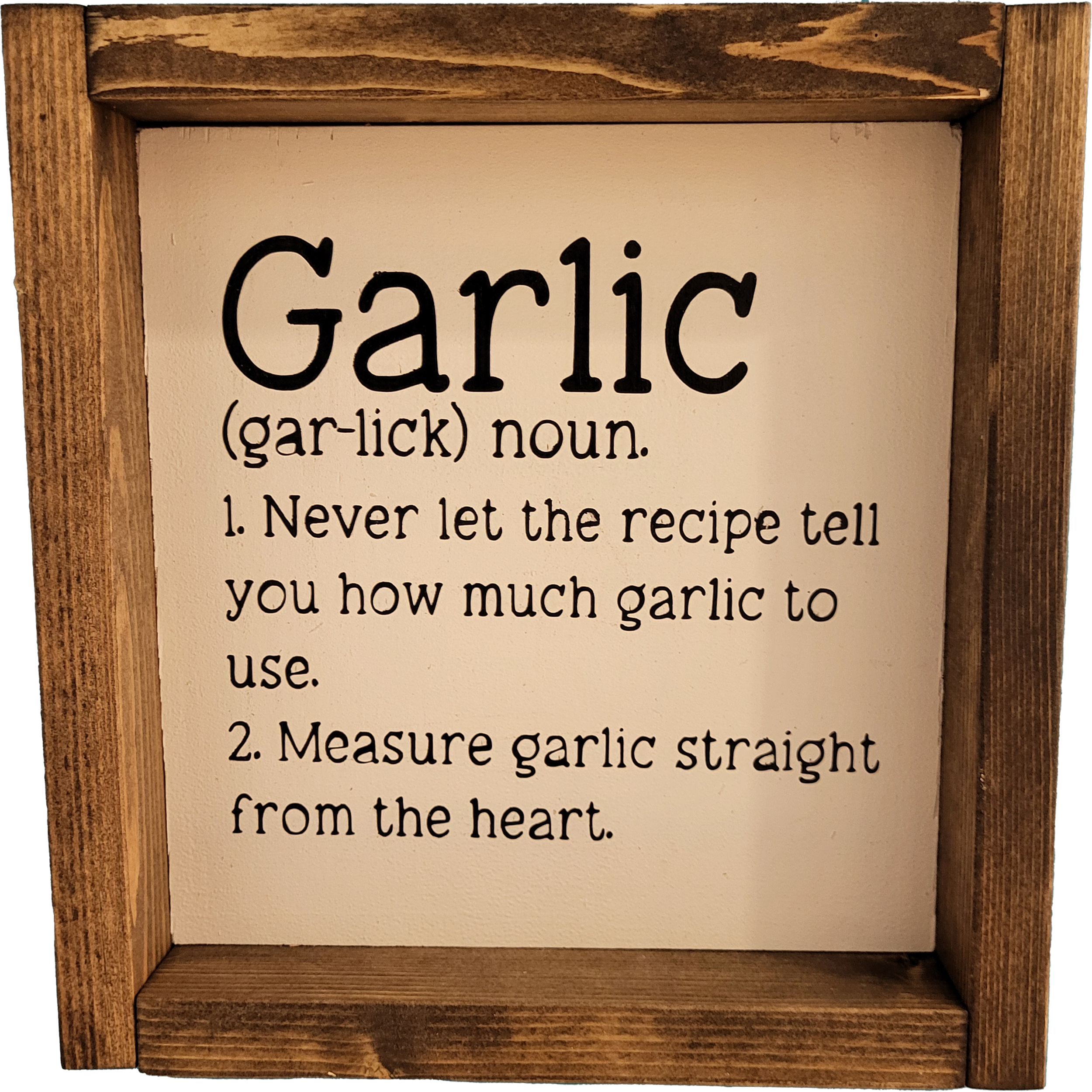 Garlic the noun