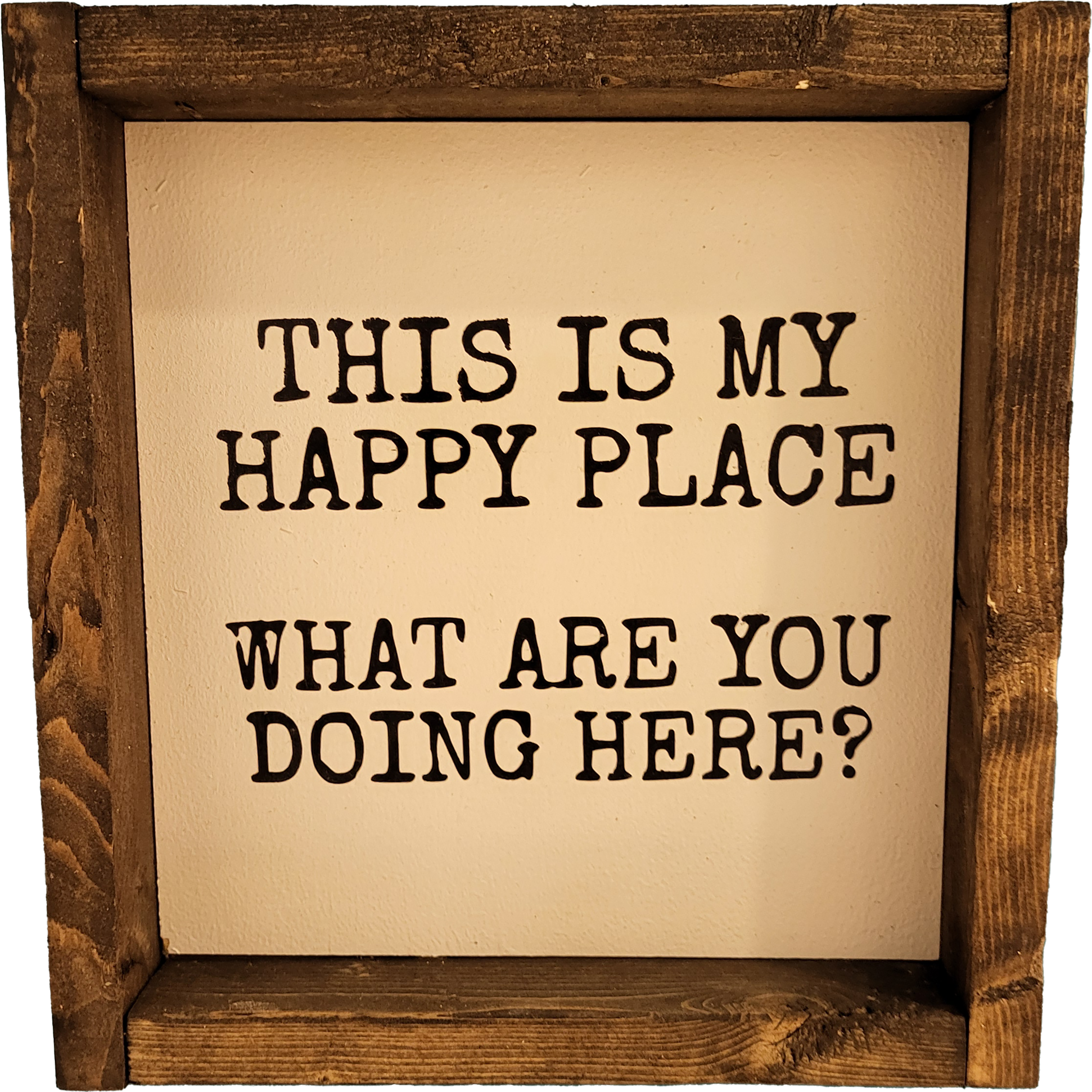 My happy place what are you doing here