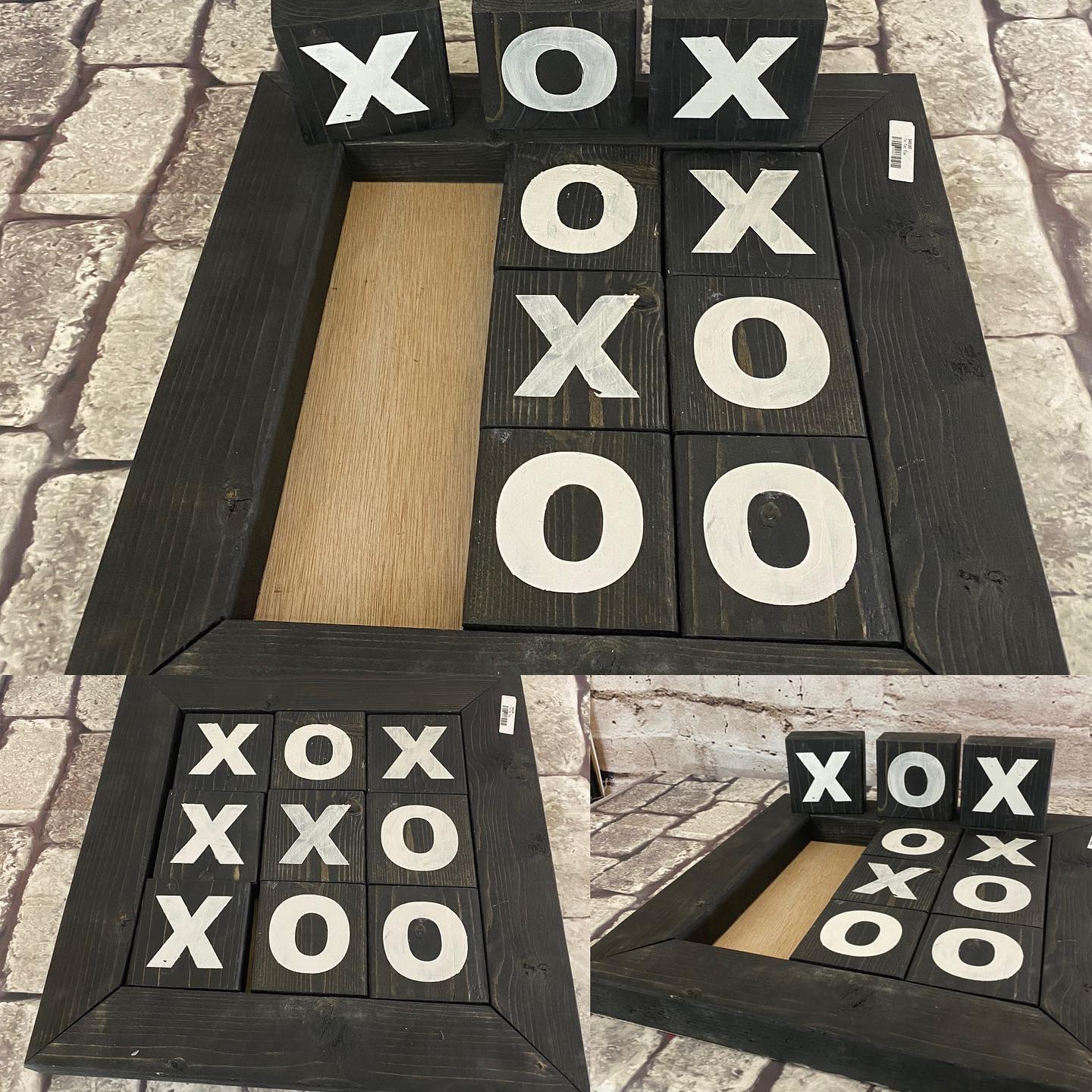 Tic Tac Toe Dark Grey